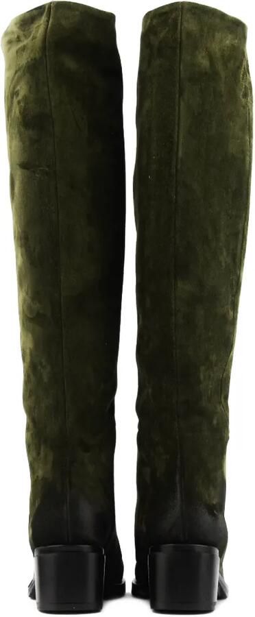 Elena Iachi square-toe long boots Groen - Foto 5
