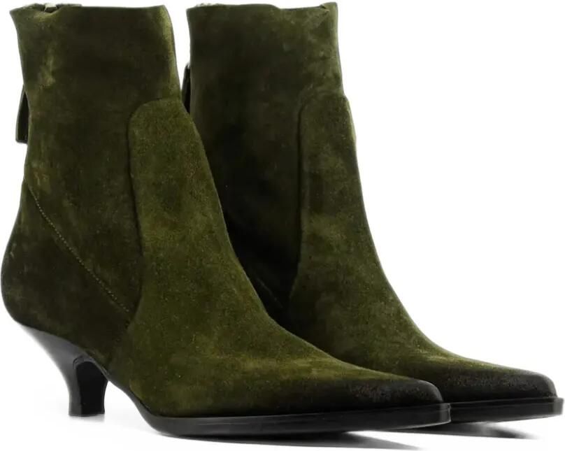 Elena Iachi Thais pointed-toe ankle boots Groen - Foto 3
