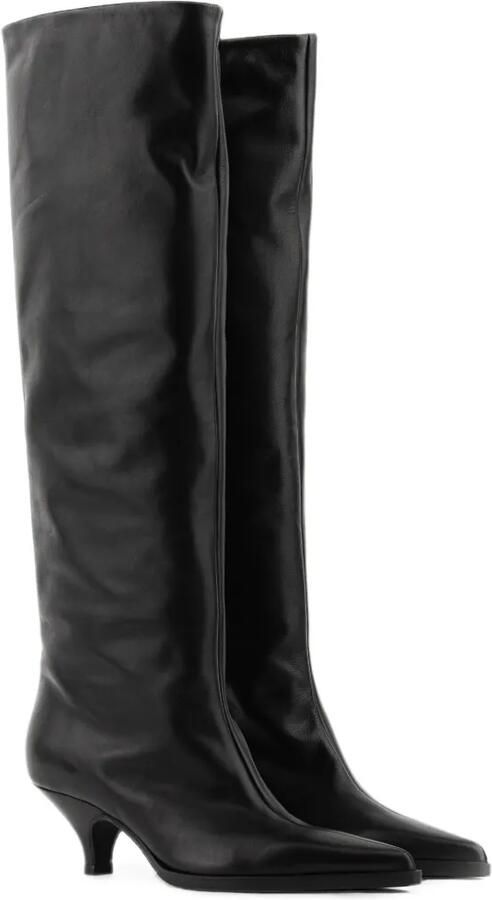 Elena Iachi Thais sharp knee-high boots Zwart - Foto 3