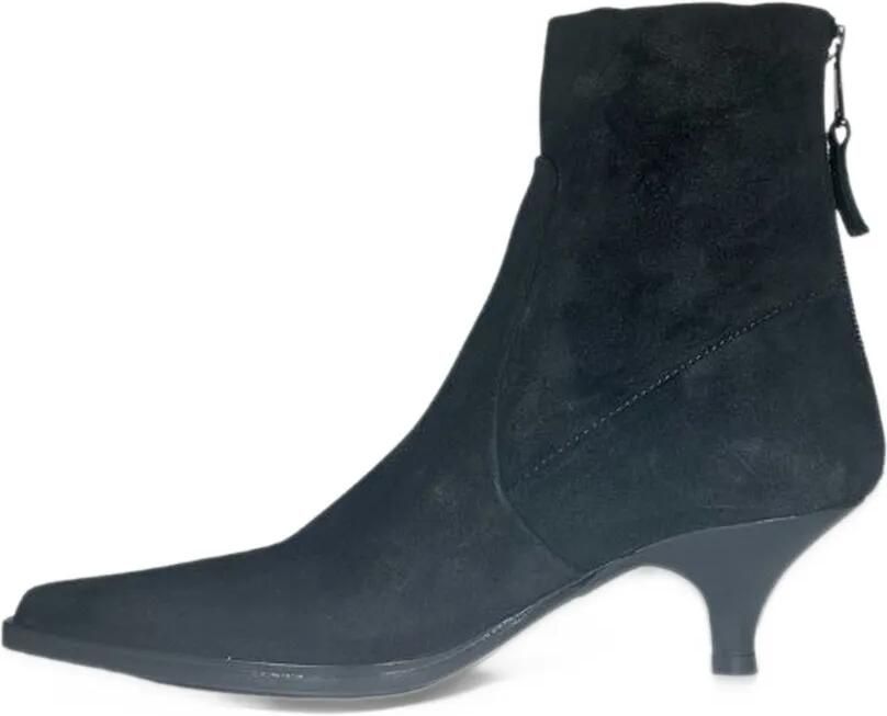 Elena Iachi Thais suede ankle boots Zwart - Foto 3