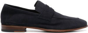Eleventy Suède loafers Blauw