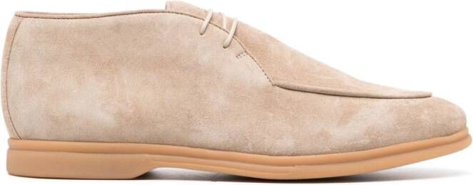 Eleventy Derby schoenen met ronde neus Beige