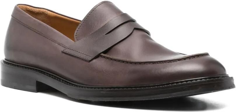 Eleventy Leren loafers Bruin - Foto 2