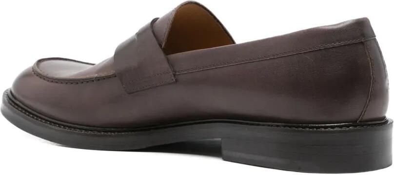 Eleventy Leren loafers Bruin - Foto 3