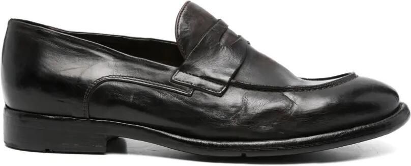 Eleventy Leren loafers Bruin