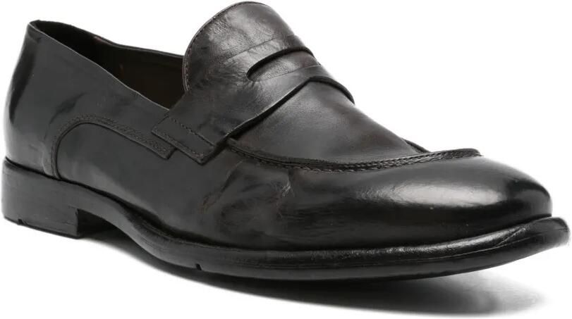 Eleventy Leren loafers Bruin - Foto 4