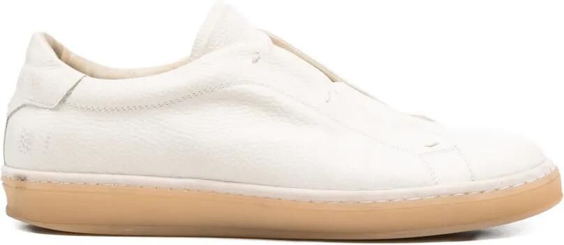 Eleventy Leren sneakers Beige