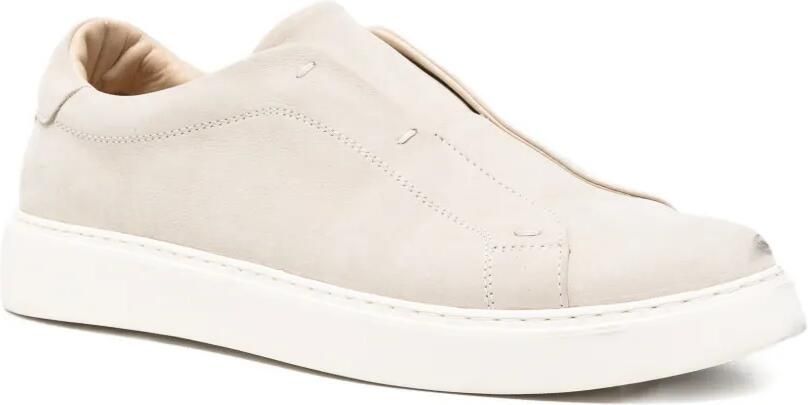 Eleventy Leren sneakers Beige - Foto 3