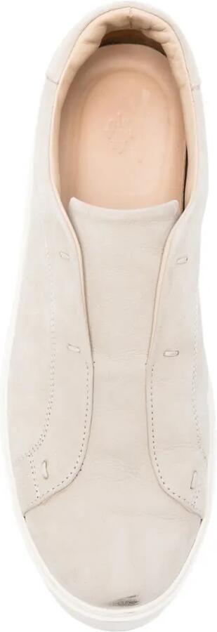 Eleventy Leren sneakers Beige - Foto 4