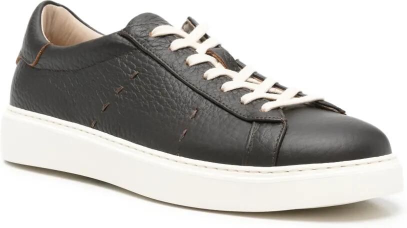 Eleventy Leren sneakers Bruin - Foto 2