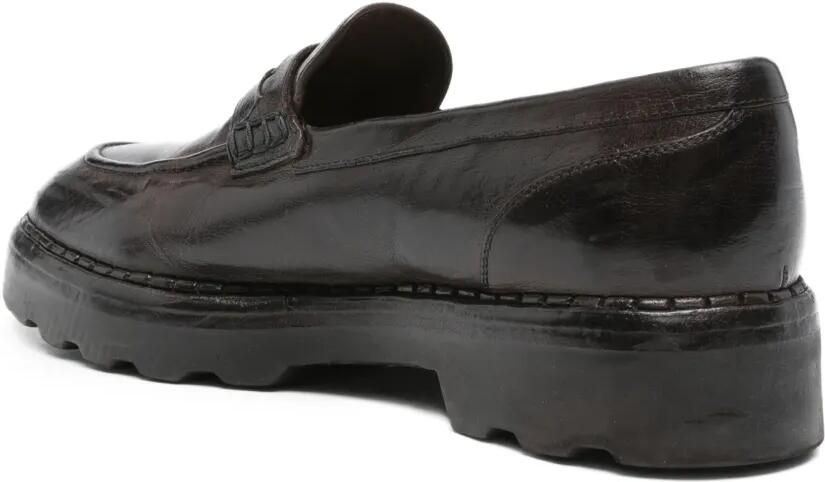 Eleventy Loafers met ingebouwde munt Bruin - Foto 3