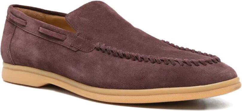 Eleventy Loafers met ronde neus Rood - Foto 3