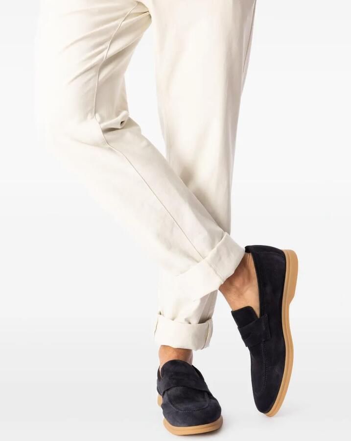 Eleventy penny suede loafers Blauw - Foto 2