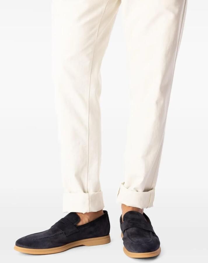 Eleventy penny suede loafers Blauw - Foto 5