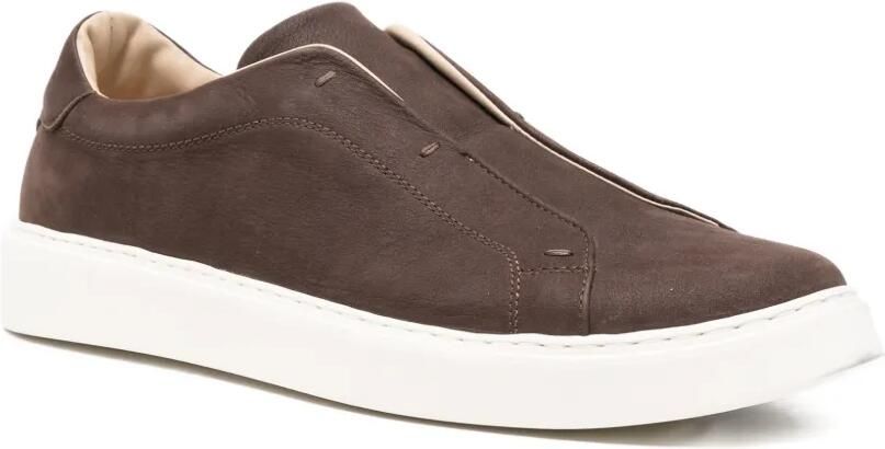 Eleventy Slip-on sneakers Bruin - Foto 3