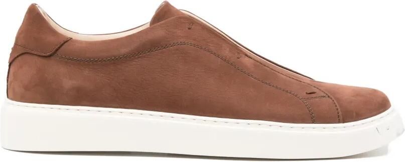 Eleventy Slip-on sneakers Bruin