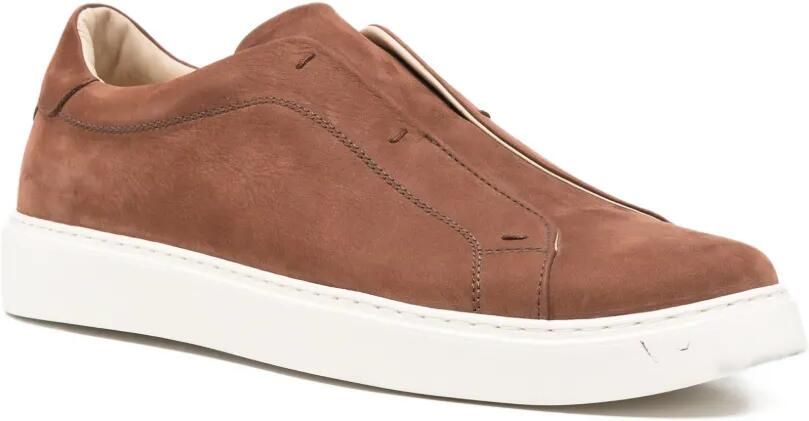 Eleventy Slip-on sneakers Bruin - Foto 2
