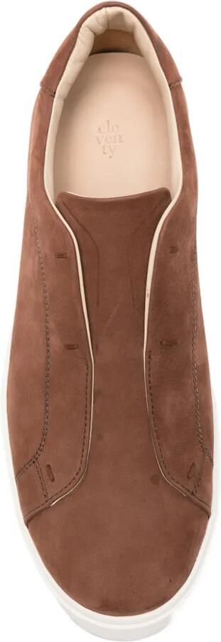 Eleventy Slip-on sneakers Bruin - Foto 4