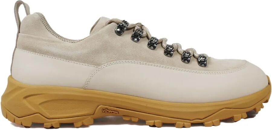 Eleventy Sneakers met chunky zool Beige