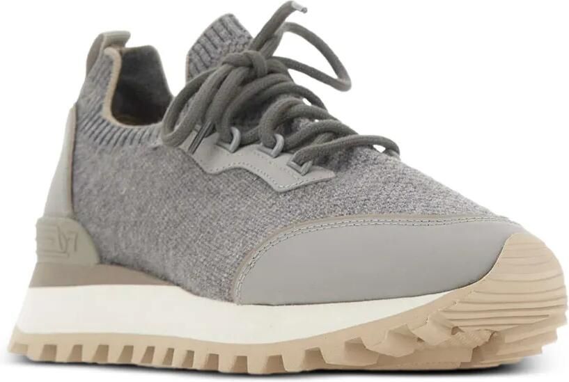 Eleventy Sneakers met gebreide vlakken Grijs - Foto 3