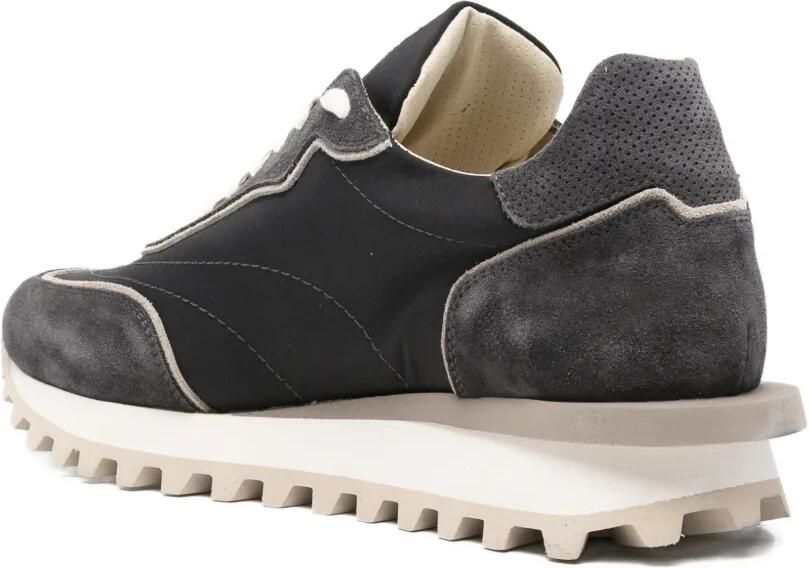 Eleventy Sneakers met geribbelde zool en vlakken Grijs - Foto 2