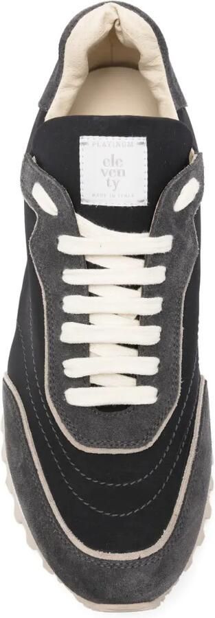 Eleventy Sneakers met geribbelde zool en vlakken Grijs - Foto 4
