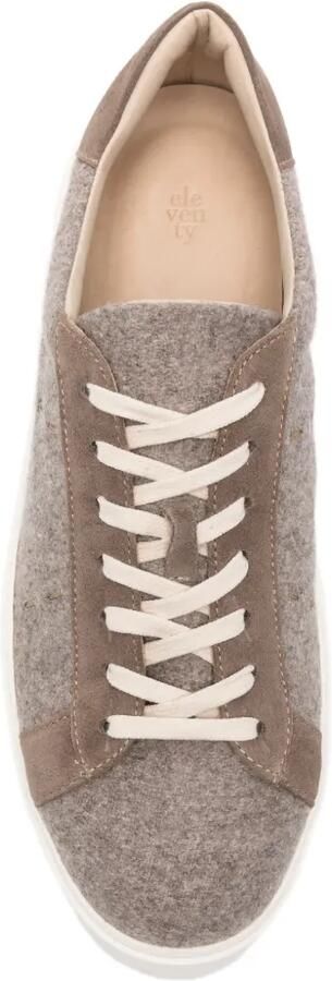 Eleventy Sneakers met suède afwerking en vlakken Beige - Foto 4