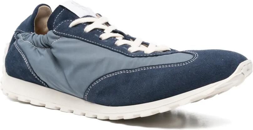 Eleventy Sneakers met suède afwerking en vlakken Blauw - Foto 3