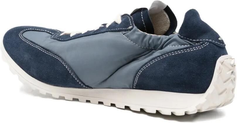 Eleventy Sneakers met suède afwerking en vlakken Blauw - Foto 2