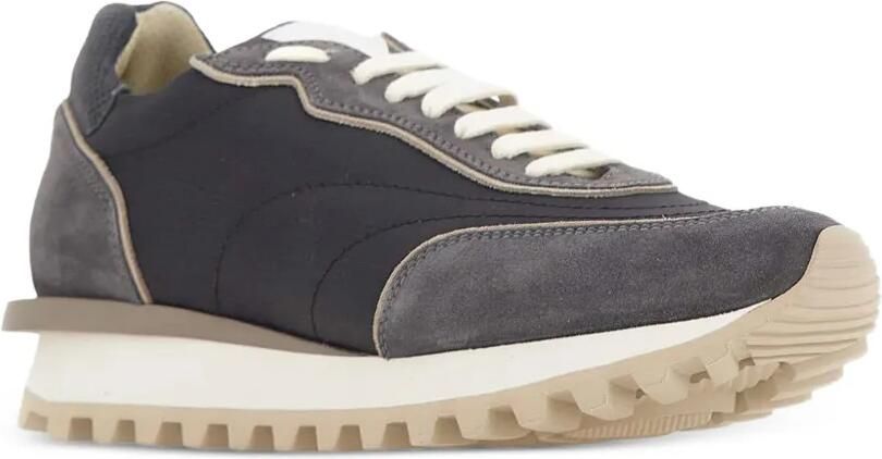 Eleventy Sneakers met suède vlakken Grijs - Foto 4