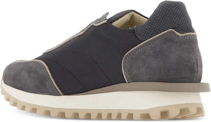 Eleventy Sneakers met suède vlakken Grijs - Foto 3