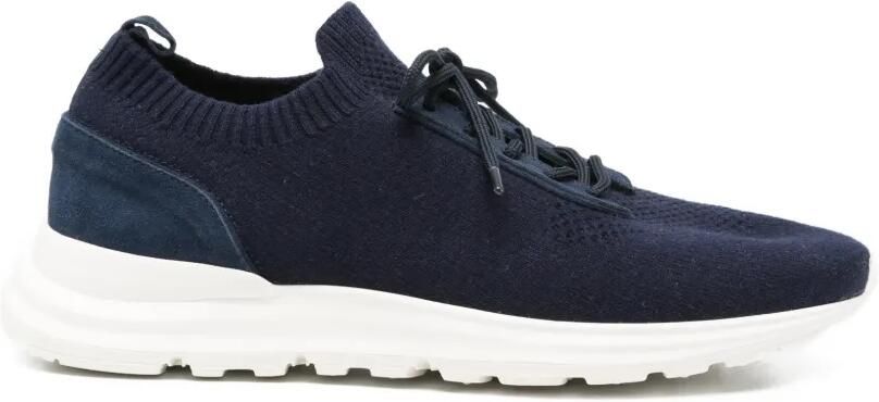Eleventy Sneakers met vlakken Blauw