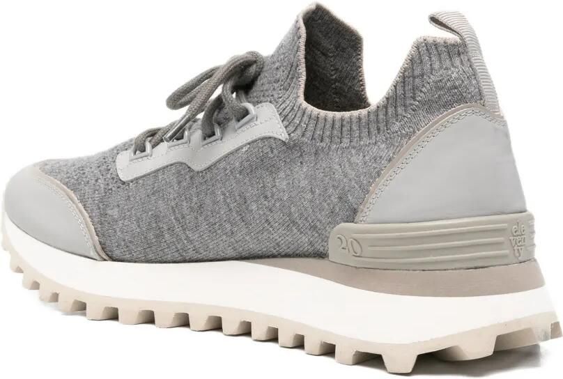 Eleventy Sneakers met vlakken Grijs