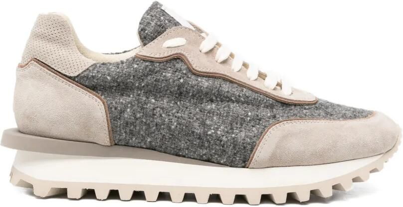 Eleventy Sneakers met vlakken Grijs