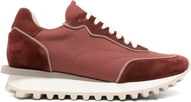 Eleventy Sneakers met vlakken Rood