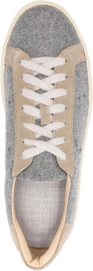 Eleventy Sneakers van wolblend Grijs - Foto 4