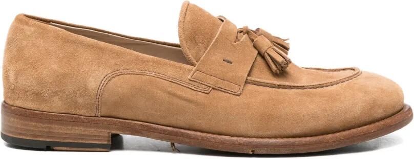 Eleventy Suède loafers Bruin