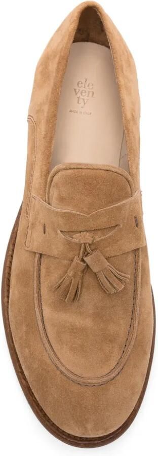Eleventy Suède loafers Bruin - Foto 4