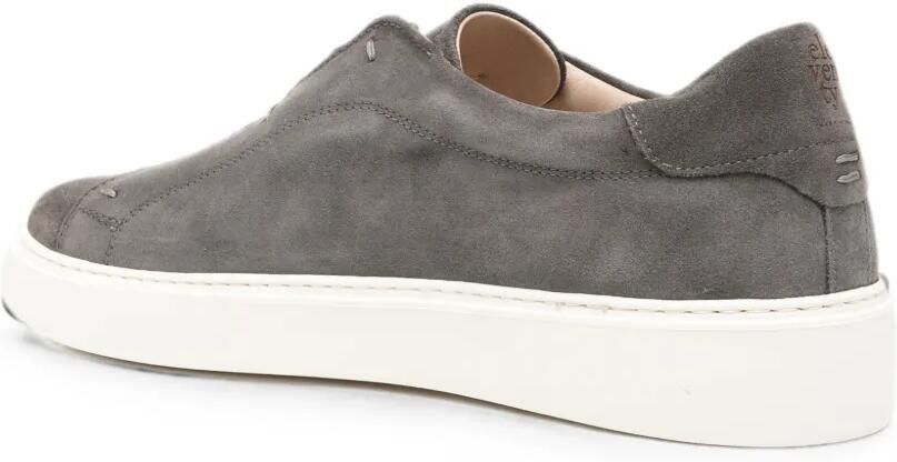 Eleventy Suède slip-on sneakers Grijs - Foto 3