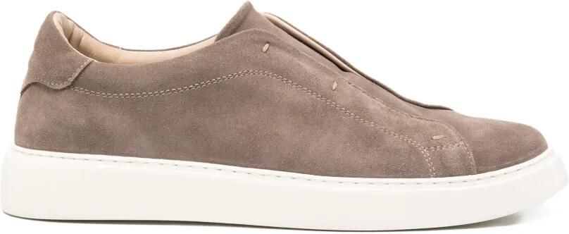 Eleventy Suède sneakers Beige