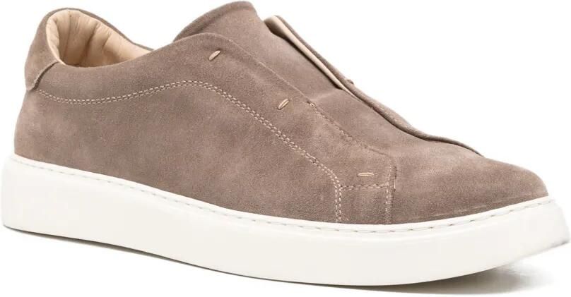 Eleventy Suède sneakers Beige - Foto 3