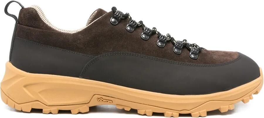 Eleventy Suède sneakers Bruin