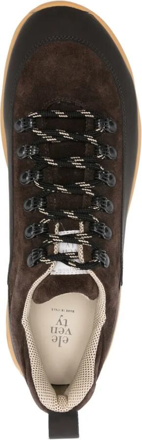Eleventy Suède sneakers Bruin - Foto 4