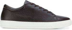 Eleventy Leren sneakers Bruin