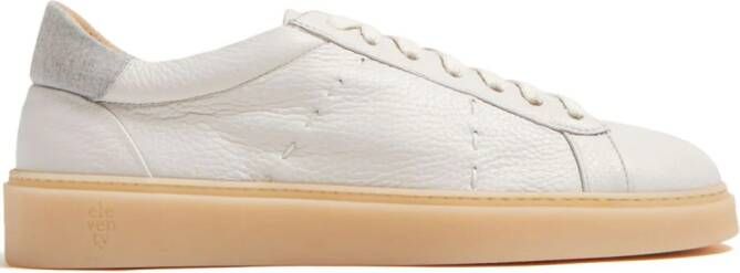 Eleventy Leren sneakers Beige