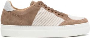 Eleventy Sneakers met vlakken Bruin