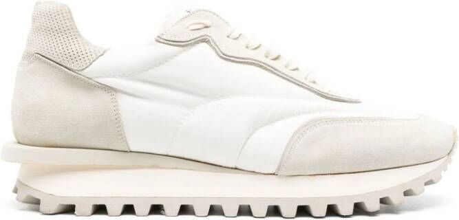 Eleventy Sneakers met gewatteerd vlak Wit