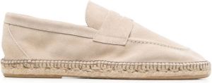 Eleventy Suède espadrilles Beige