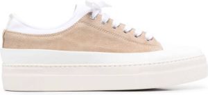 Eleventy Suède sneakers Bruin