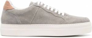 Eleventy Suède sneakers Grijs